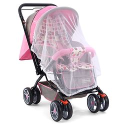 Babyhug Comfy Ride Stroller With Reversible Handle - Pink