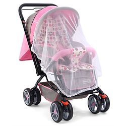 Babyhug Comfy Ride Stroller With Reversible Handle - Pink