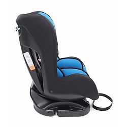 Babyhug Cruise Convertible Reclining Car Seat with Side Impact Protection - Blue & Black