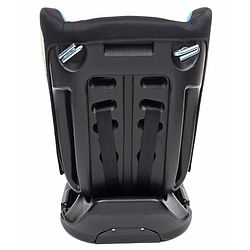 Babyhug Cruise Convertible Reclining Car Seat with Side Impact Protection - Blue & Black