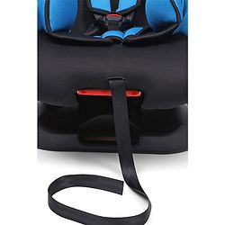 Babyhug Cruise Convertible Reclining Car Seat with Side Impact Protection - Blue & Black