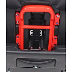 Babyhug Cruise Convertible Reclining Car Seat with Side Impact Protection - Blue & Black