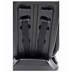 Babyhug Cruise Convertible Reclining Car Seat with Side Impact Protection - Blue & Black