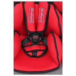 Babyhug Cruise Convertible Reclining Car Seat with Side Impact Protection - Blue & Black
