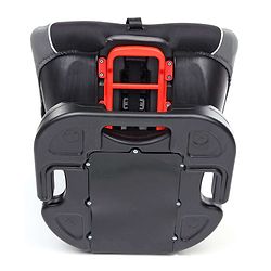 Babyhug Cruise Convertible Reclining Car Seat with Side Impact Protection - Blue & Black