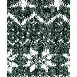 Babyhug Knit Full Sleeves Sweater Set With Reindeer Design - Green