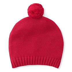 Babyhug Knitted Full Raglan  Sleeves Pullover Sweater Set with Cap &  Christmas Tree Design - Red