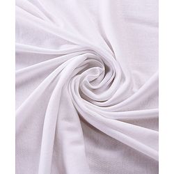 Babyhug Terry Interlock Hooded Towel L 75 x B 75 cm - White