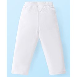 Babyhug Single Jersey Knit Full Sleeves Floral Printed Top & Leggings Set - Red & White