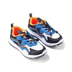 Cute Walk by Babyhug Sneakers With Lace Up Closure - Blue White