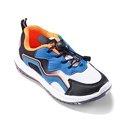 Cute Walk by Babyhug Sneakers With Lace Up Closure - Blue White