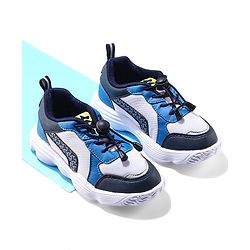 Cute Walk by Babyhug Lace Up Casual Sneakers - Blue