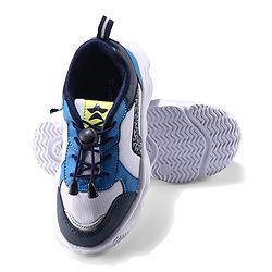 Cute Walk by Babyhug Lace Up Casual Sneakers - Blue
