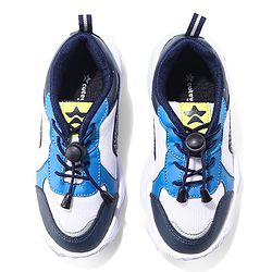 Cute Walk by Babyhug Lace Up Casual Sneakers - Blue