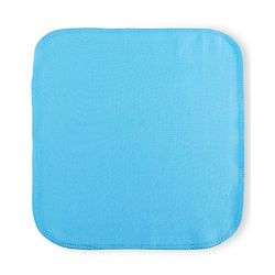 Babyhug Wash cloth Solid Colour Pack of 6 L 25 X H 25 cm - Aqua Blue