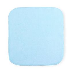 Babyhug Wash cloth Solid Colour Pack of 6 L 25 X H 25 cm - Aqua Blue