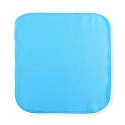 Babyhug Wash cloth Solid Colour Pack of 6 L 25 X H 25 cm - Aqua Blue