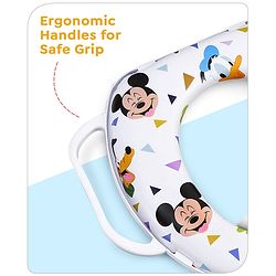 Babyhug Disney Mickey Printed Soft Potty Seat - white