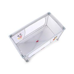 Babyhug Disney Mickey Printed Playpen - Grey