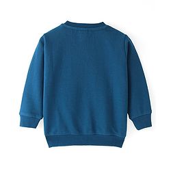 Babyhug Cotton Knit Full Sleeves Sweat Shirts with Teddy & Tie Print Pack of 2 - Multicolour