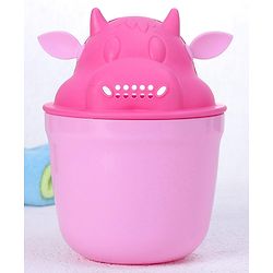 Babyhug Cow Shape Shampoo Rinse Cup - Pink