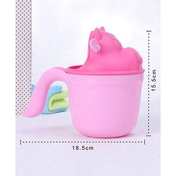 Babyhug Cow Shape Shampoo Rinse Cup - Pink
