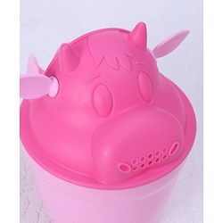 Babyhug Cow Shape Shampoo Rinse Cup - Pink