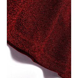 Babyhug Woven Half Sleeves Party  Top With Frill Details - Red