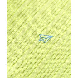Babyhug Full Sleeves Vest Pullover & Thermal Wear Pant With Paper Plane Print Pack Of 3 - Limegreen