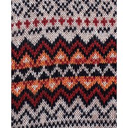 Babyhug Knitted Full Sleeves Pullover Sweater Set with Aztec Design - Multicolour