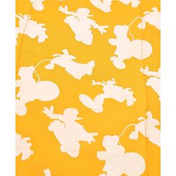Babyhug Disney Hanging Organizer Skating Mickey Theme- Yellow