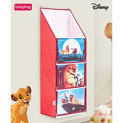 Babyhug Disney Hanging Organiser The Lion King Theme- Red