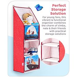 Babyhug Disney Hanging Organiser The Lion King Theme- Red