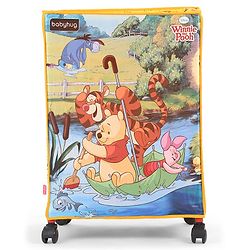 Babyhug Disney Laundry Bag With Wheels Winnie the Pooh Theme - Orange