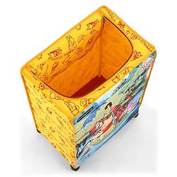 Babyhug Disney Laundry Bag With Wheels Winnie the Pooh Theme - Orange