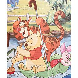 Babyhug Disney Laundry Bag With Wheels Winnie the Pooh Theme - Orange