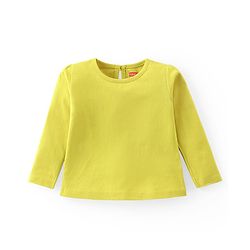 Babyhug Cotton Knit Full Sleeves Solid Color T-Shirts Pack of 3 - Multicolor
