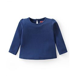 Babyhug Cotton Knit Full Sleeves Solid Color T-Shirts Pack of 3 - Multicolor