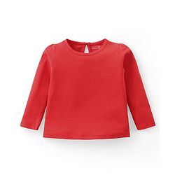 Babyhug Cotton Knit Full Sleeves Solid Color T-Shirts Pack of 3 - Multicolor