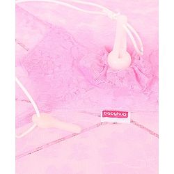 Babyhug Flower Design Mosquito Net - Pink