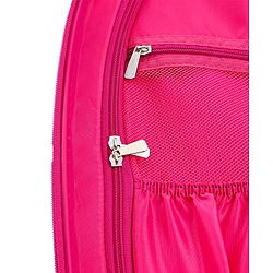Babyhug Trolley Bag Owl Print Dark Pink  -16 Inches