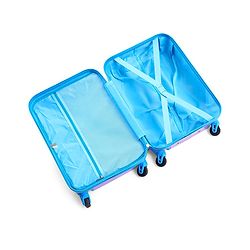Babyhug Trolley Bag Space Theme Print Pack of 2 Purple -18 & 20 Inches