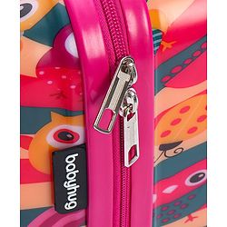 Babyhug Trolley Bag Owl Print Pack of 2 Dark Pink -18 & 20 Inches