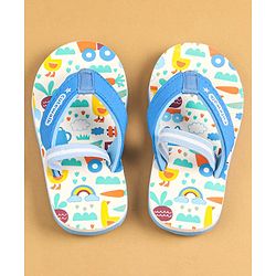 Cute Walk by Babyhug Flip Flops Unisex Blue 21