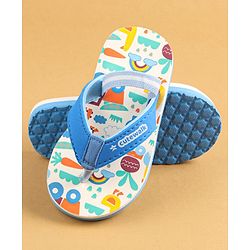 Cute Walk by Babyhug Flip Flops Unisex Blue 21