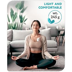 Babyhug Hands-Free Smart Wearable Electric Breast Pump  White| 4 Modes & 12 Levels| Quiet & Discreet| Rechargeable Battery| LED Display| Type C Charging| Anti Overflow| Personalized Pumping