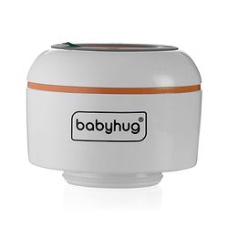 Babyhug Hands-Free Smart Wearable Electric Breast Pump  White| 4 Modes & 12 Levels| Quiet & Discreet| Rechargeable Battery| LED Display| Type C Charging| Anti Overflow| Personalized Pumping