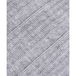 Babyhug Full Sleeves Solid Colour Front Open Thermal Vest - Light Grey