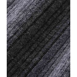 Babyhug Pull Over Full Sleeve Solid Color Thermal Vest  - Dark Grey