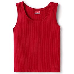 Babyhug Knit Sleeveless Solid Thermal Vests - Red